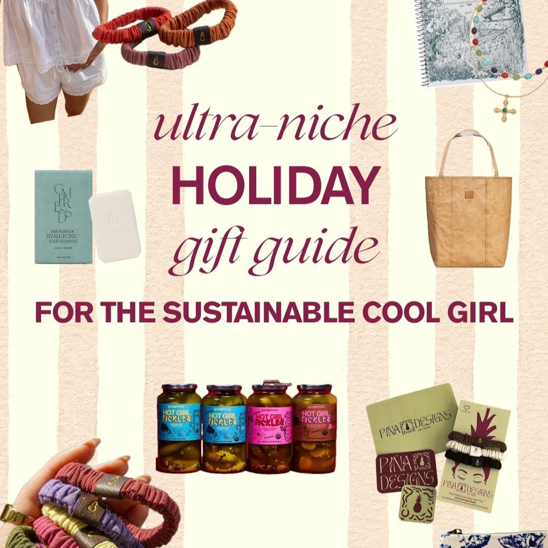 A sustainable holiday gift guide for every cool-girl in your life