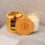Bamboo Hair Tie Holder