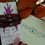 Cacao — The Piña Everyday Hair Tie™ 3 Pack