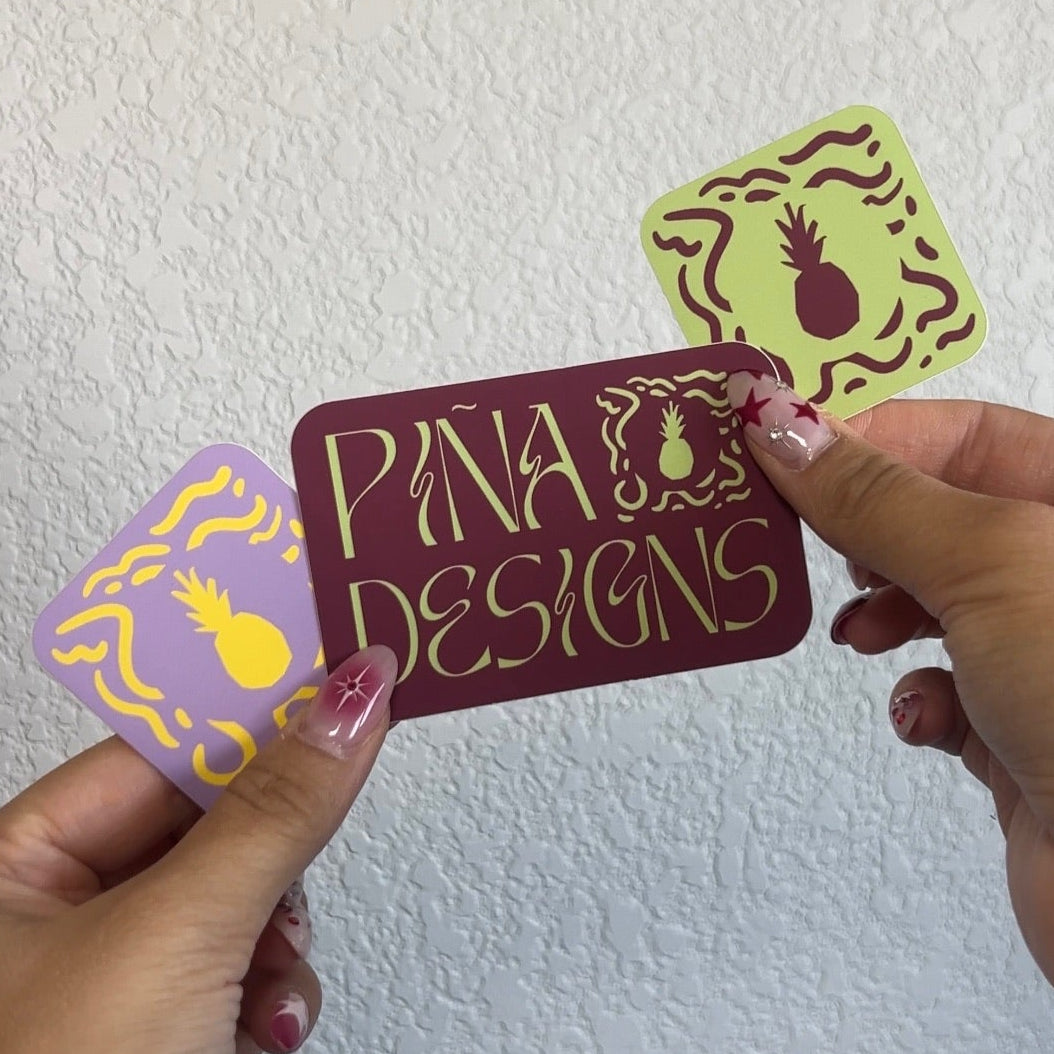 Sticker - Piña Designs Logo